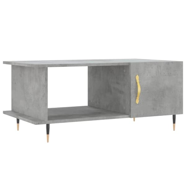 vidaXL sofabord 90x50x40 cm konstrueret træ betongrå