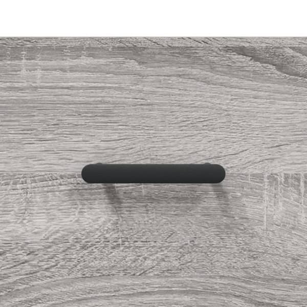 vidaXL sofabord 50x50x40 cm konstrueret træ grå sonoma-eg
