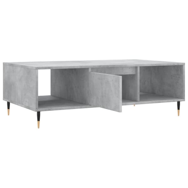 vidaXL Salongbord betonggrå 104x60x35 cm konstruert tre