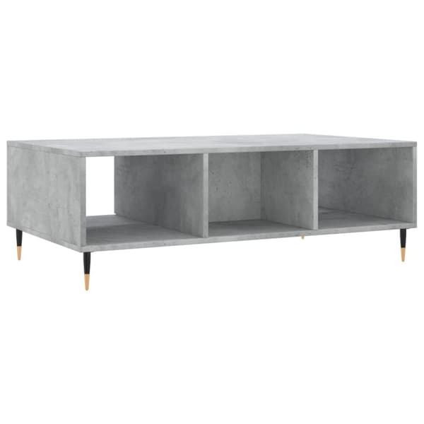 vidaXL Salongbord betonggrå 104x60x35 cm konstruert tre