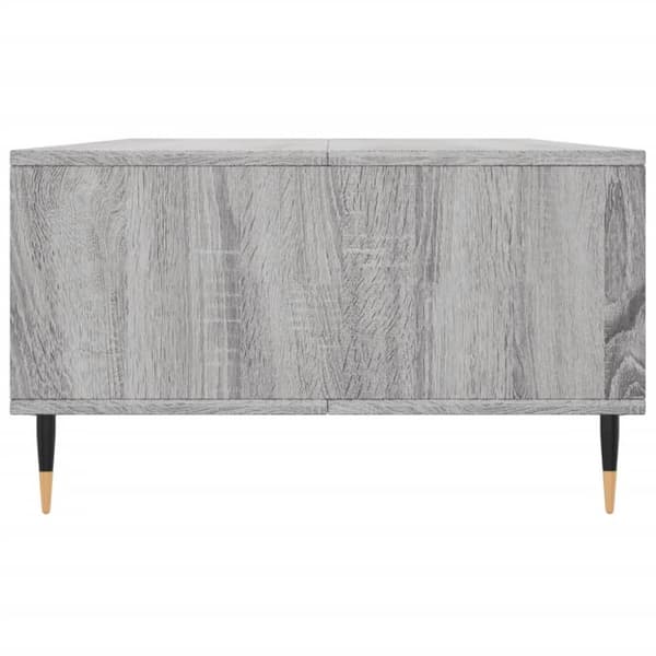 vidaXL Soffbord grå sonoma 104x60x35 cm konstruerat trä