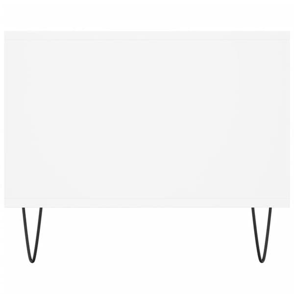 vidaXL Soffbord vit 90x50x40 cm konstruerat trä