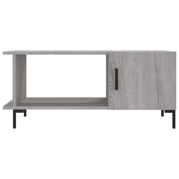 vidaXL sofabord 90x50x40 cm konstrueret træ grå sonoma-eg