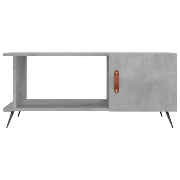 vidaXL sofabord 90x50x40 cm konstrueret træ betongrå