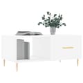 Miniatyrbilde 3 av 11: vidaXL Salongbord hvit 90x50x40 cm konstruert tre