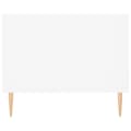 Miniatyrbilde 7 av 11: vidaXL Salongbord hvit 90x50x40 cm konstruert tre