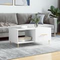 Miniatyrbilde 2 av 11: vidaXL Salongbord hvit 90x50x40 cm konstruert tre