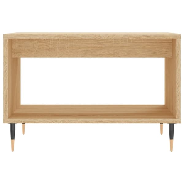 vidaXL sofabord 60x50x40 cm konstrueret træ sonoma-eg