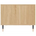 Miniatyrbillede 5 af 9: vidaXL sofabord 60x50x40 cm konstrueret træ sonoma-eg
