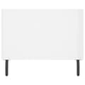 Miniatyrbilde 7 av 11: vidaXL Salongbord høyglans hvit 90x50x40 cm konstruert tre