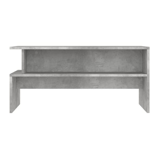 vidaXL sofabord 90x55x42,5 cm konstrueret træ betongrå
