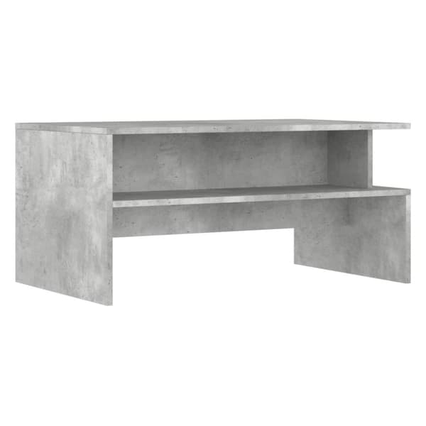 vidaXL sofabord 90x55x42,5 cm konstrueret træ betongrå