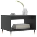 Miniatyrbillede 3 af 9: vidaXL sofabord 60x50x40 cm konstrueret træ sort