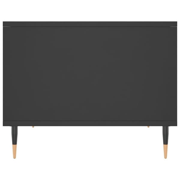 vidaXL sofabord 60x50x40 cm konstrueret træ sort
