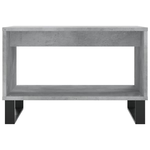 vidaXL Salongbord betonggrå 60x50x40 cm konstruert tre