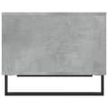 Miniatyrbilde 5 av 9: vidaXL Salongbord betonggrå 60x50x40 cm konstruert tre