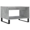 Miniatyrbilde 6 av 9: vidaXL Salongbord betonggrå 60x50x40 cm konstruert tre