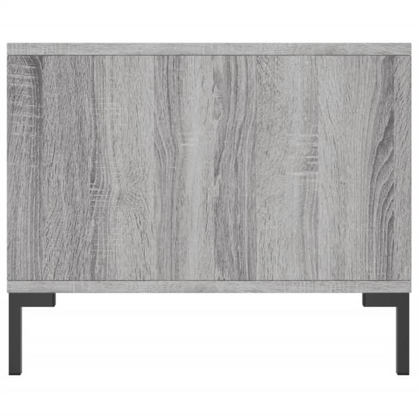vidaXL Soffbord grå sonoma 90x50x40 cm konstruerat trä