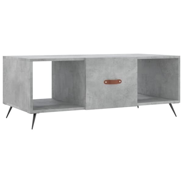vidaXL sofabord 102x50x40 cm konstrueret træ betongrå