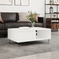 Miniatyrbillede 2 af 11: vidaXL sofabord 90x60x35 cm konstrueret træ hvid