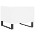 Miniatyrbilde 8 av 11: vidaXL Salongbord hvit 50x50x40 cm konstruert tre