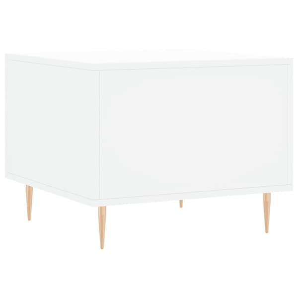 vidaXL sofabord 50x50x40 cm konstrueret træ hvid