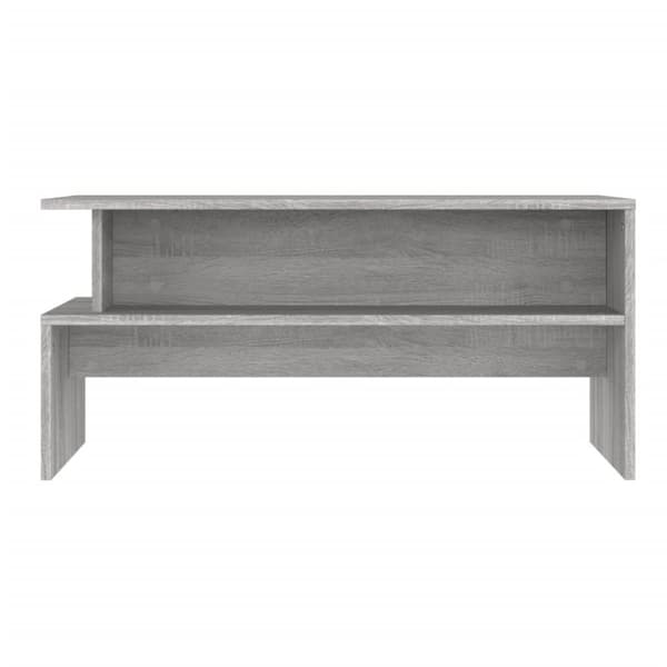 vidaXL sofabord 90x55x42,5 cm konstrueret træ grå sonoma-eg