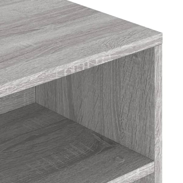 vidaXL sofabord 90x55x42,5 cm konstrueret træ grå sonoma-eg