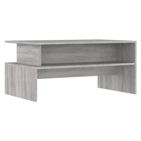 vidaXL sofabord 90x55x42,5 cm konstrueret træ grå sonoma-eg