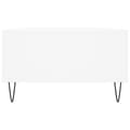 Miniatyrbilde 7 av 11: vidaXL Salongbord hvit 104x60x35 cm konstruert tre