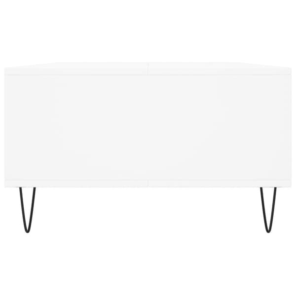 vidaXL Salongbord hvit 104x60x35 cm konstruert tre