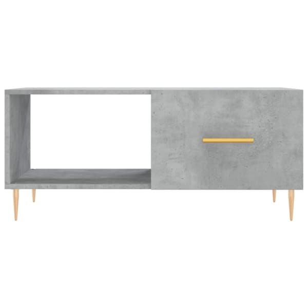 vidaXL Salongbord betonggrå 90x50x40 cm konstruert tre