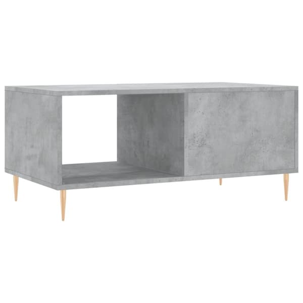 vidaXL Salongbord betonggrå 90x50x40 cm konstruert tre
