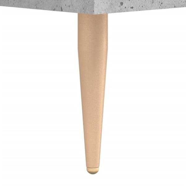 vidaXL Salongbord betonggrå 90x50x40 cm konstruert tre