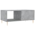 Miniatyrbillede 8 af 11: vidaXL sofabord 90x50x40 cm konstrueret træ betongrå
