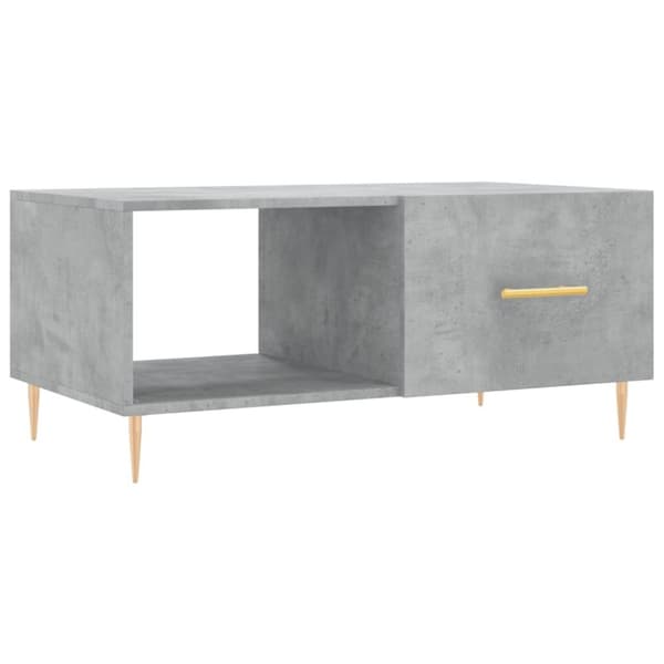 vidaXL sofabord 90x50x40 cm konstrueret træ betongrå