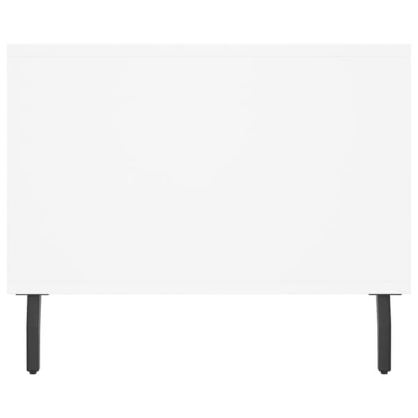 vidaXL Soffbord vit 90x50x40 cm konstruerat trä
