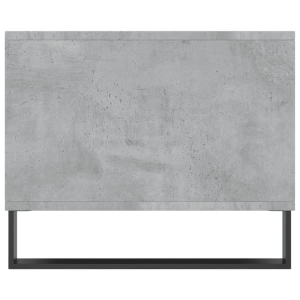 vidaXL Soffbord betonggrå 90x50x40 cm konstruerat trä