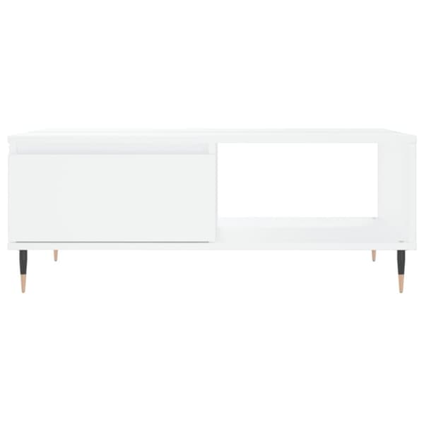 vidaXL sofabord 90x60x35 cm konstrueret træ hvid