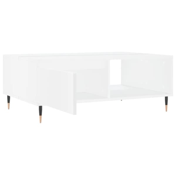 vidaXL sofabord 90x60x35 cm konstrueret træ hvid