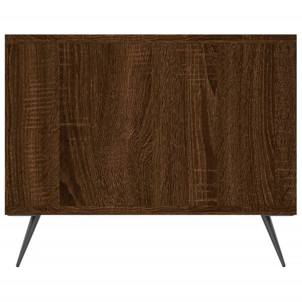 vidaXL Salongbord sonoma eik 102x50x40 cm konstruert tre