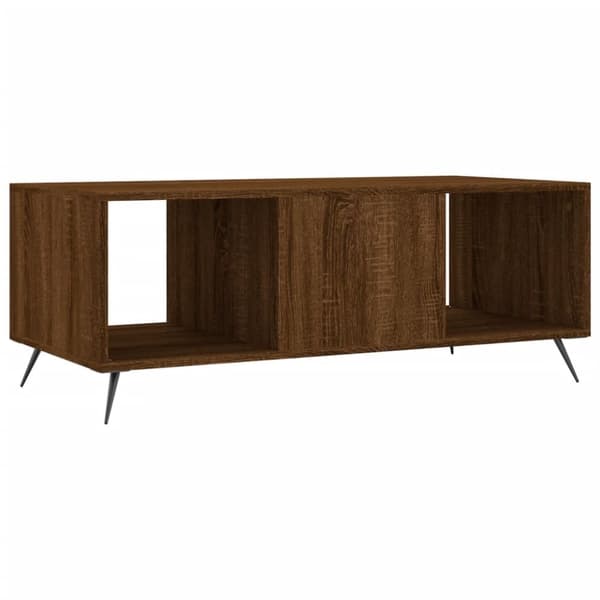 vidaXL Salongbord sonoma eik 102x50x40 cm konstruert tre