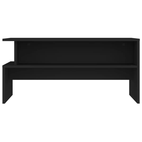 vidaXL sofabord 90x55x42,5 cm konstrueret træ sort