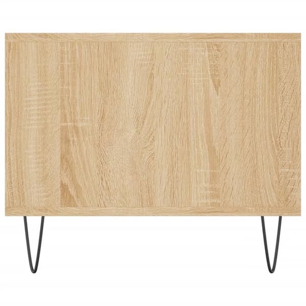 vidaXL Salongbord sonoma eik 102x50x40 cm konstruert tre