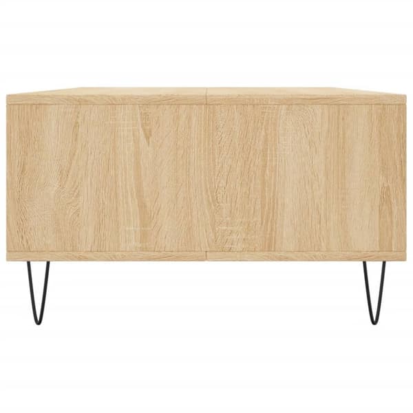 vidaXL Soffbord sonoma-ek 104x60x35 cm konstruerat trä