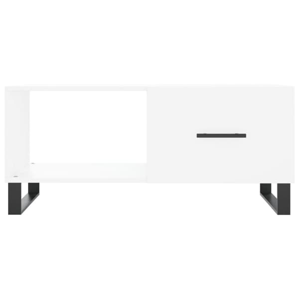 vidaXL Soffbord vit 90x50x40 cm konstruerat trä