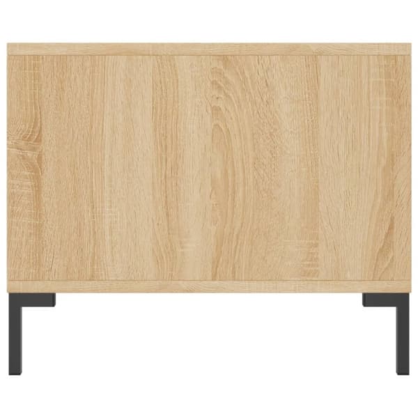 vidaXL Salongbord sonoma eik 90x50x40 cm konstruert tre