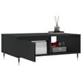 Miniatyrbillede 4 af 11: vidaXL sofabord 90x60x35 cm konstrueret træ sort