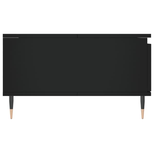 vidaXL sofabord 90x60x35 cm konstrueret træ sort
