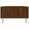 Miniatyrbillede 7 af 11: vidaXL sofabord 104x60x35 cm konstrueret træ brun egetræsfarve